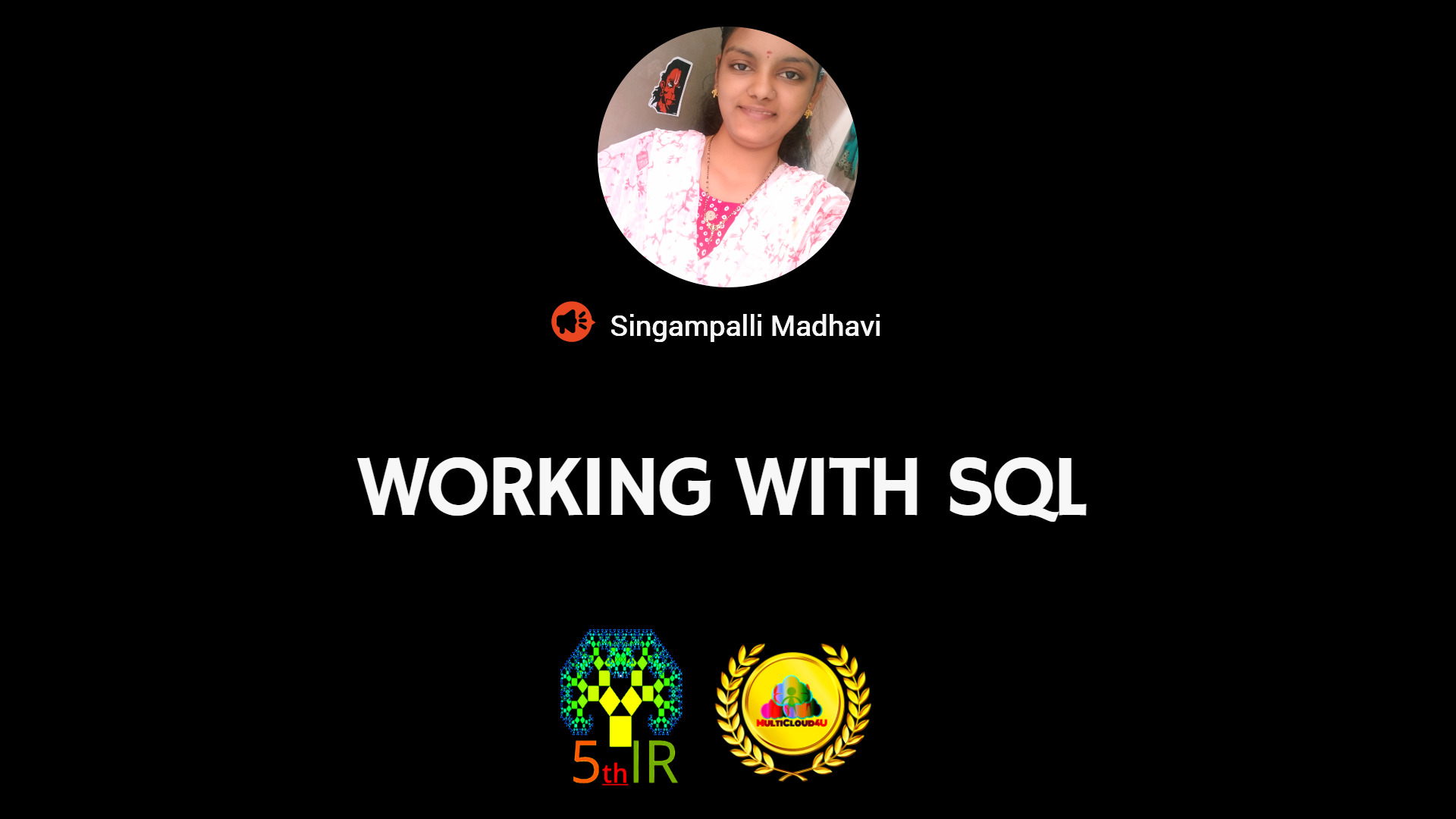 Working with SQL